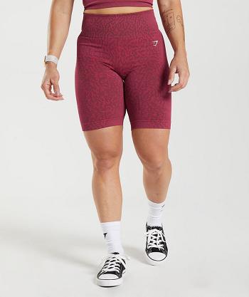 Gymshark Adapt Animal Seamless Cycling Ženske Kratke Hlače Roze Smeđe | HR 3855XYU